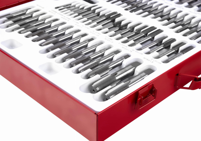 Trusa set tarozi si filiere 110 piese M2 - M14 M16 M18 (KD10250) [7]