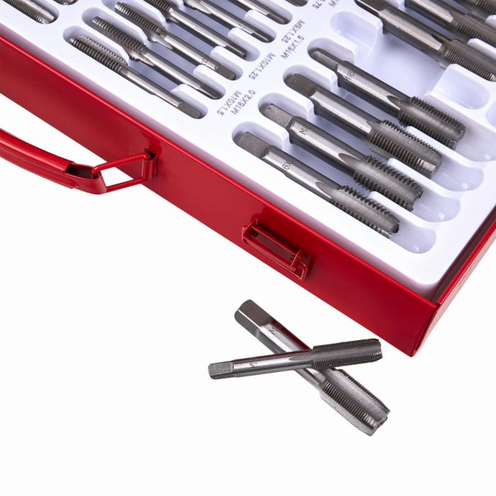 Trusa set tarozi si filiere 110 piese M2 - M14 M16 M18 (KD10250) [2]