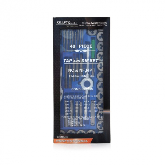 Trusa set tarozi si filiere 40 piese (KD10289) [7]