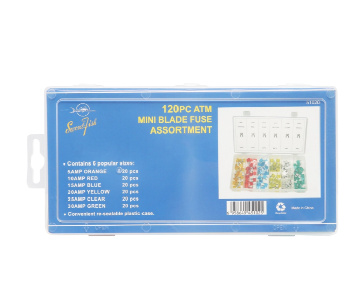 Trusa sigurante electrice auto plate mini 120 piese DISFH59 (BK92203) [4]