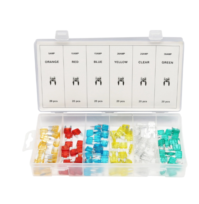 Trusa sigurante electrice auto plate mini 120 piese DISFH59 (BK92203) [3]