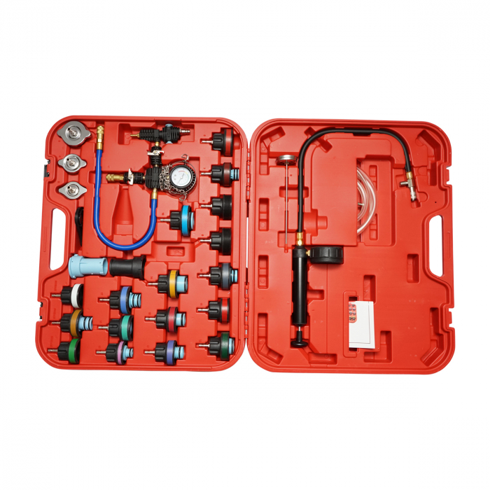 Trusa tester presiune verificare incarcare freon clima AC 28 piese aer conditionat DISEU11 (BK77527) [4]