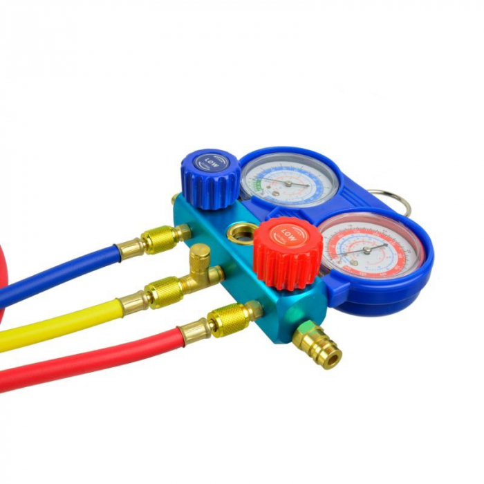 Trusa tester presiune verificare incarcare freon clima AC aer conditionat (S-AC134A) [6]