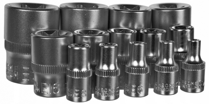 Trusa tubulare tip E torx E4-E24 14piese (S10628) [3]