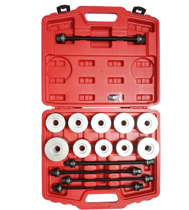 Trusa universala presa 27 piese 34-80mm extras montat demontat bucse bucsi rulmenti suspensie DISMF02 (BK78695) [4]