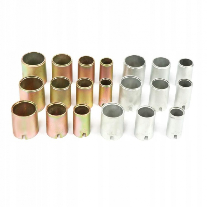 Trusa universala presa 28 piese 34-82mm extras montat demontat bucse bucsi rulmenti suspensie (S10974) [2]