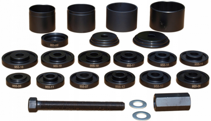Trusa universala presa extras montat demontat bucse bucsi rulmenti suspensie 23 piese (MTCXD-1023) [8]