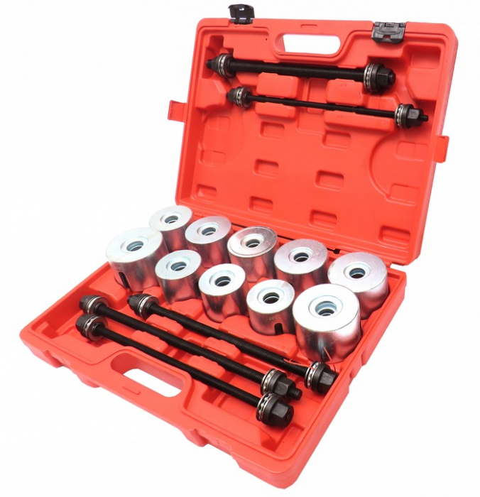 Trusa universala presa extras montat demontat bucse bucsi rulmenti suspensie 27 piese (KD10517) [4]