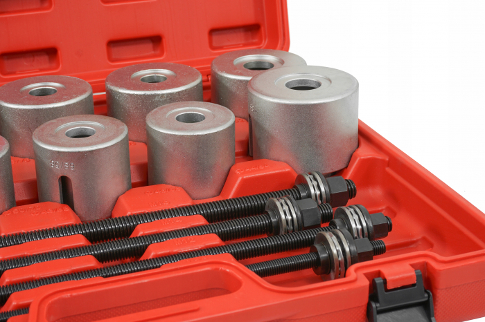 Trusa universala presa extras montat demontat bucse bucsi rulmenti suspensie 27 piese (V86222) [9]