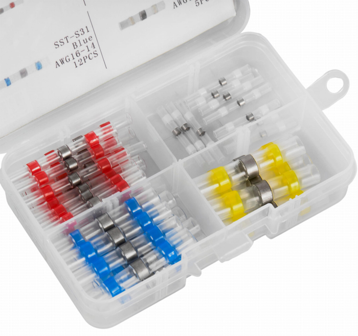 Tuburi termocontractabile cu inel de fludor set 50 buc (KD10489) [4]