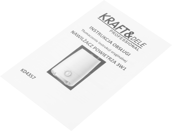 Umidificator de aer 3 in 1, rezervor 4 L, 350 ml/h, pentru camere pana la 30 m² (KD4357) [9]