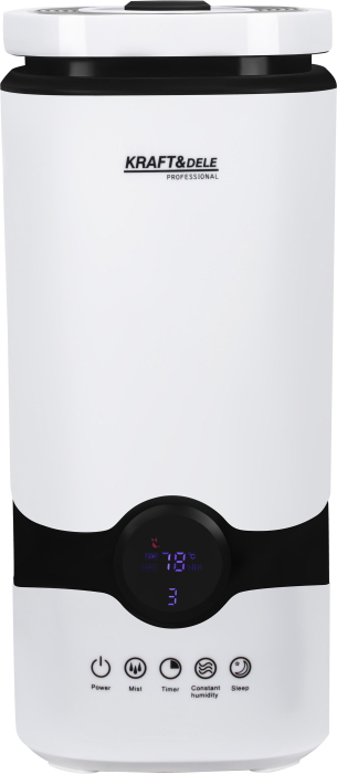Umidificator de aer cu ultrasunete 4L, 30W, ionizare, aromaterapie, telecomanda (KD4359) [2]