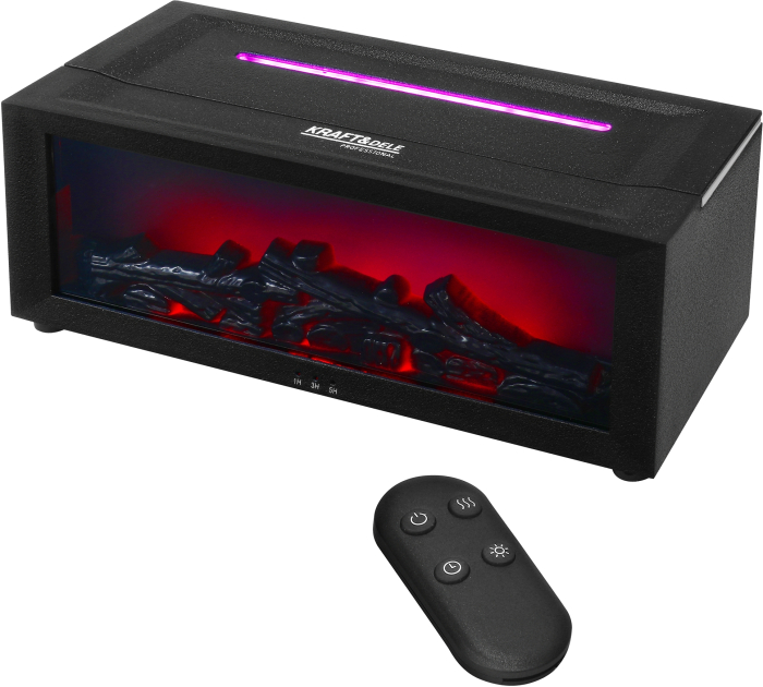 Umidificator ionizator aer LED efect semineu aromaterapie RGB telecomanda USB-C 150ml (KD4355) [9]