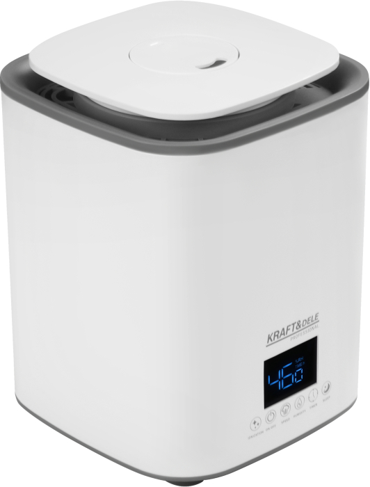 Umidificator ultrasunete 3.1L 30W telecomanda ionizare aromaterapie higrometru LED (KD4356) [5]