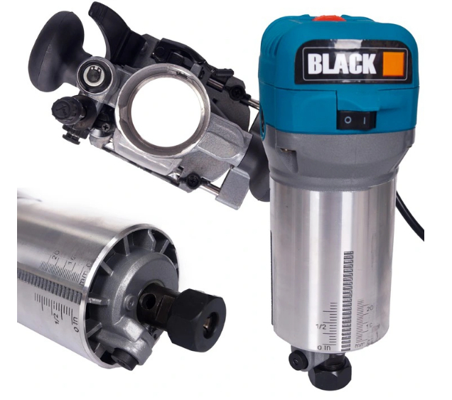 Masina frezat multifunctionala 2500W + 12 freze aparat freza electrica unimanual (35100) [9]