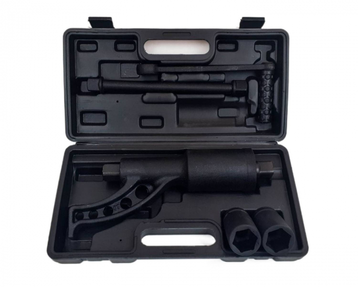 Cheie desfacut roti tir camion 7800Nm cu reductor multiplicator amplificator forta de putere (OX-636) [2]