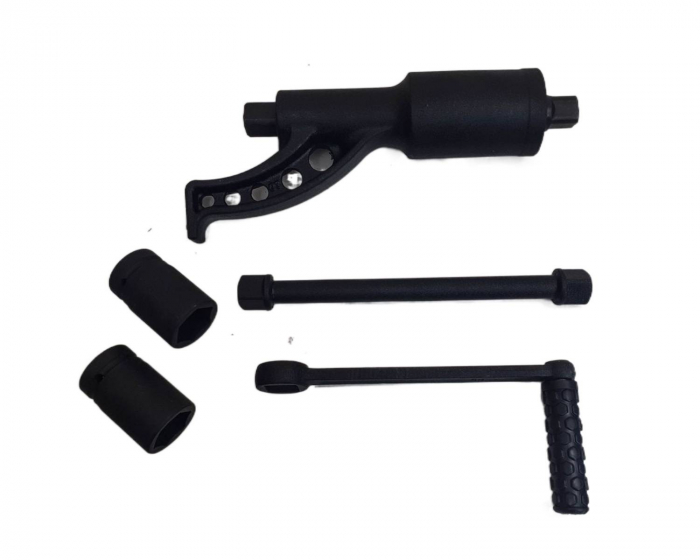 Cheie desfacut roti tir camion 7800Nm cu reductor multiplicator amplificator forta de putere (OX-636) [3]