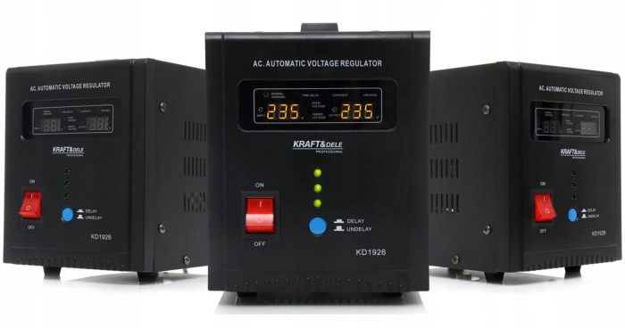 Stabilizator automat de tensiune AVR curent retea 220 230V 2000VA (KD1926) [8]