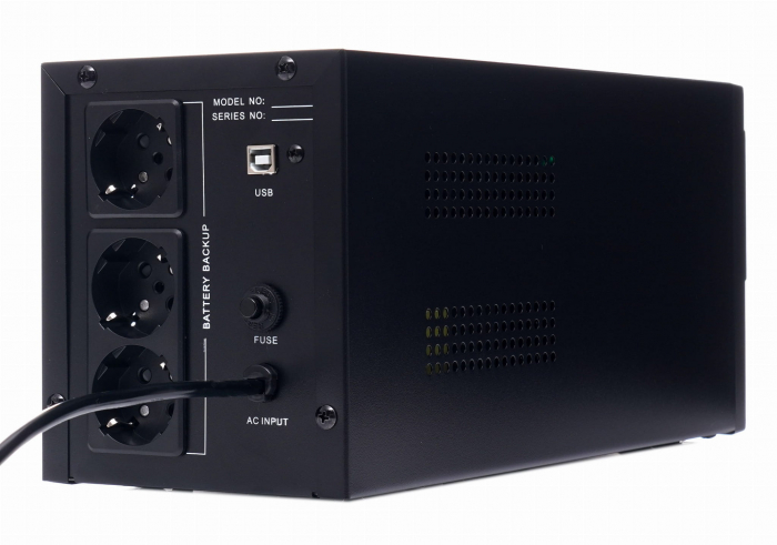 UPS sursa neintreruptibila de urgenta cu 2 baterii 2x7ah 1500VA 900W LCD (KD1929) [5]