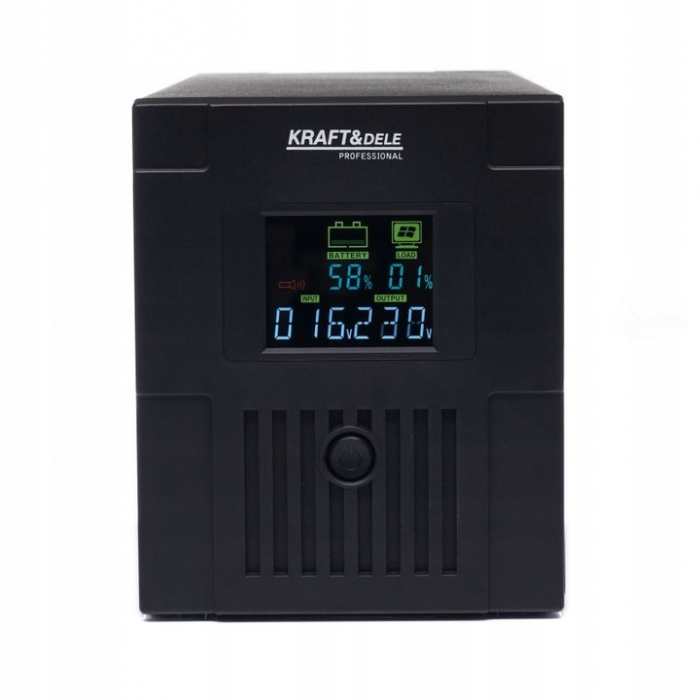 UPS sursa neintreruptibila de urgenta cu 2 baterii 9ah 2000VA 1200W LCD (KD1930) [2]