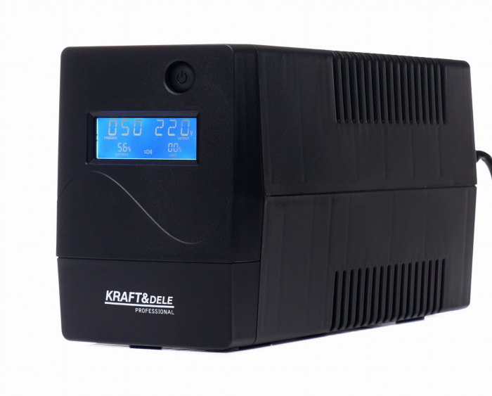UPS sursa neintreruptibila de urgenta cu baterie LCD 9ah 1000VA 600W (KD1928) [2]