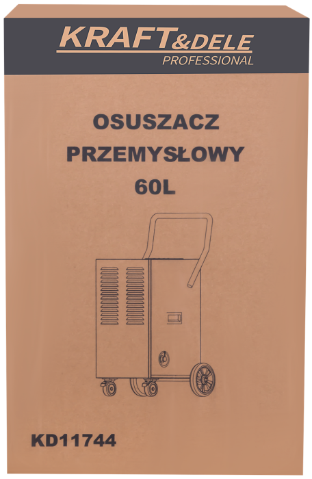 Dezumidificator industrial 60 L 900 W (KD11744) [9]