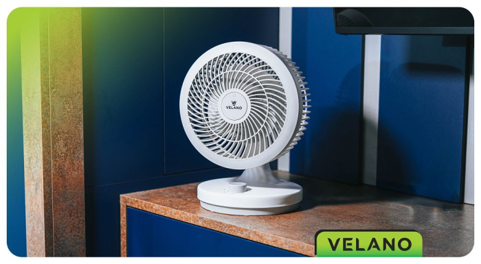 Ventilator de birou 3 viteze si difuzor uleiuri parfumate (VELWEBS0008) [14]