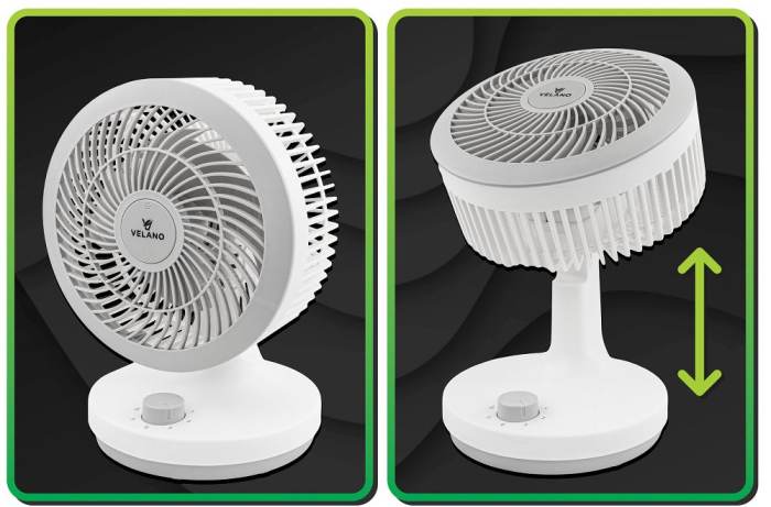 Ventilator de birou 3 viteze si difuzor uleiuri parfumate (VELWEBS0008) [12]