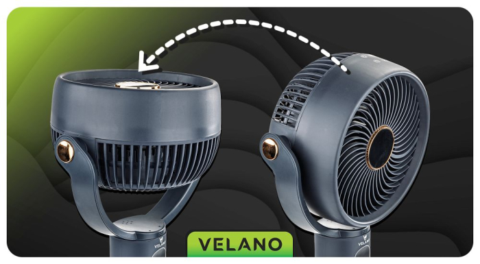 Ventilator podea  50W cu 3 moduri flux si inaltime reglabila 75-103 cm (VELWEP0013) [13]