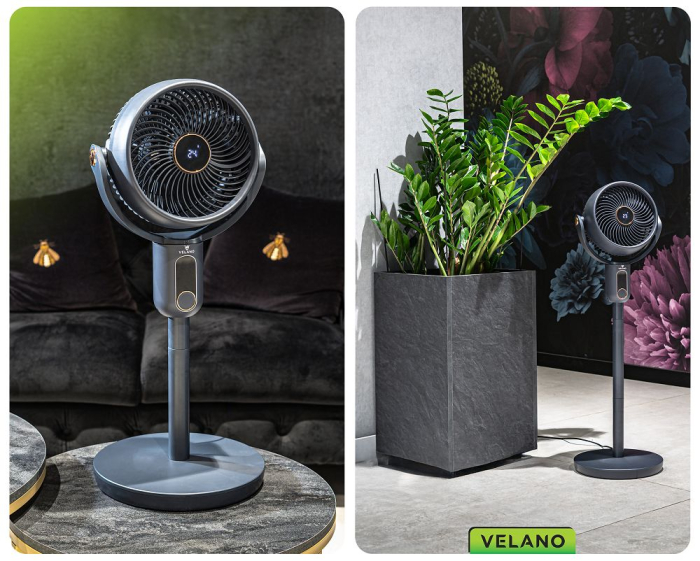 Ventilator podea  50W cu 3 moduri flux si inaltime reglabila 75-103 cm (VELWEP0013) [4]