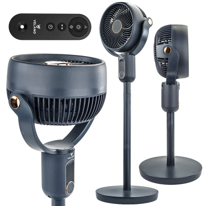 Ventilator podea  50W cu 3 moduri flux si inaltime reglabila 75-103 cm (VELWEP0013) [17]