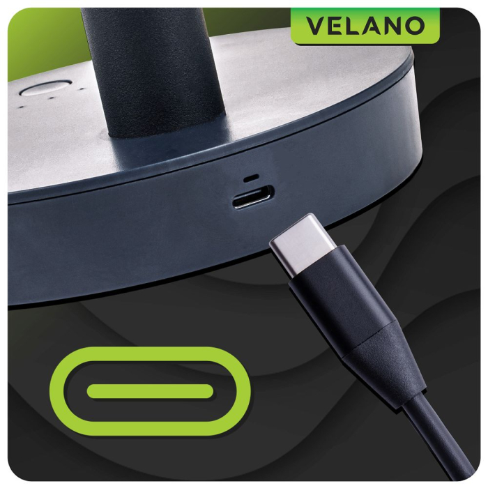 Ventilator portabil cu acumulator 4000mAh autonomie 20h USB-C (VELWEBS0018) [17]