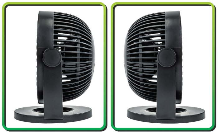 Ventilator portabil cu acumulator USB 1200mAh 4 viteze (VELWEBS0011) [14]