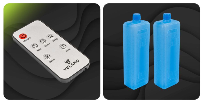 Ventilator turn cu functie de racire cu apa si gheata 80W (VELWEWK0019) [24]