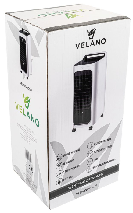 Ventilator turn cu functie de racire cu apa si gheata 80W (VELWEWK0019) [17]