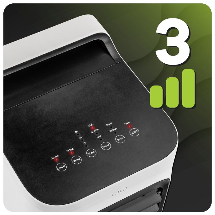 Ventilator turn cu functie de racire cu apa si gheata 80W (VELWEWK0019) [20]