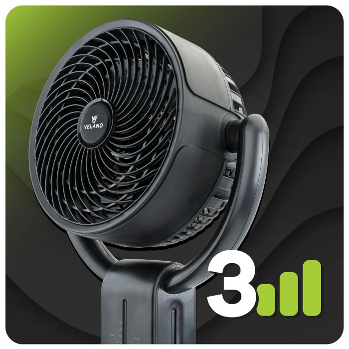 Ventilator turn cu oscilatie 50W si 3 trepte viteza (VELWEP0014) [11]