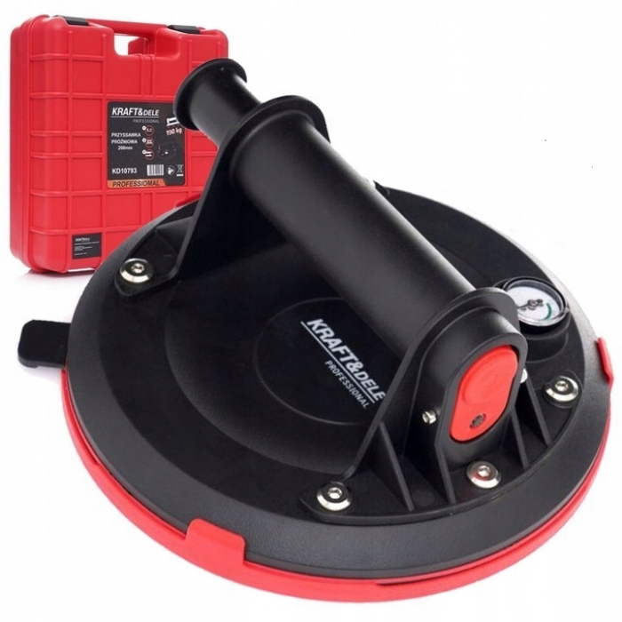 Ventuza cu vacuum vid 190kg 200mm transport montat parbriz sticla placi ceramice marmura granita (KD10793) [11]