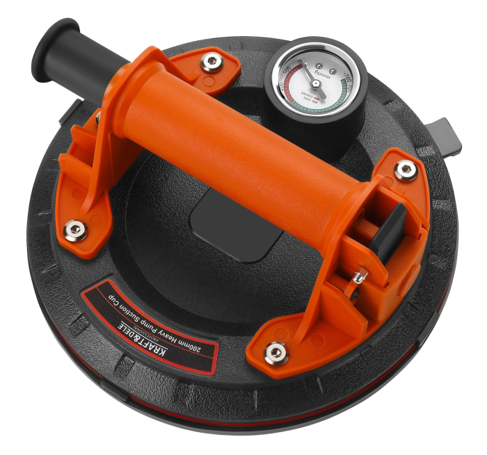 Ventuza cu vid 200mm, capacitate 200kg, cu manometru (KD3662) [5]