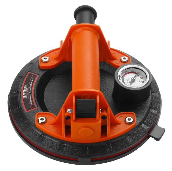 Ventuza cu vid 200mm, capacitate 200kg, cu manometru (KD3662) [4]
