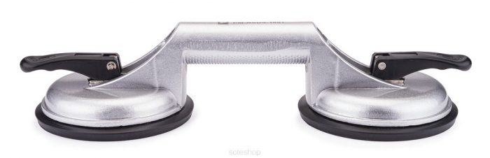 Ventuza dubla aluminiu montat placi sticla parbrize 120mm 100kg (PM-ASDS-100T) [2]