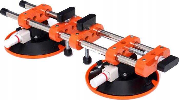 Ventuza dubla profesionala reglabila montat placi sticla parbrize 150mm (KD10739) [7]