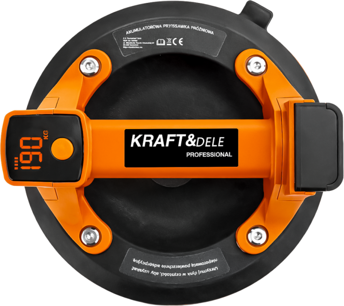 Ventuză electrica cu acumulator pentru sticla si placi 200 mm capacitate 190 kg (KD11986) [2]