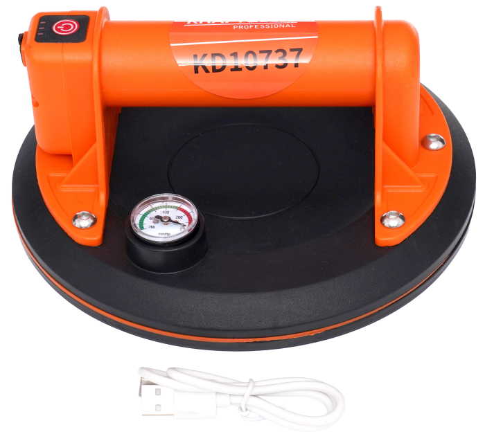 Ventuza electrica cu vacuum 190 kg, 198 mm, reincarcabila USB-C (KD10737) [6]