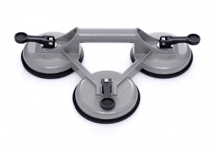 Ventuza tripla aluminiu montat placi sticla parbrize 120mm 150kg (TA4143) [8]
