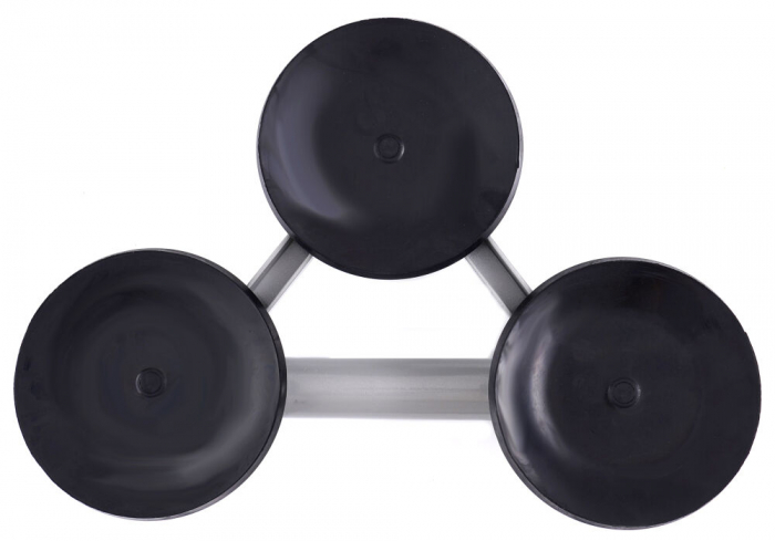 Ventuza tripla aluminiu montat placi sticla parbrize 120mm 150kg (TA4143) [2]