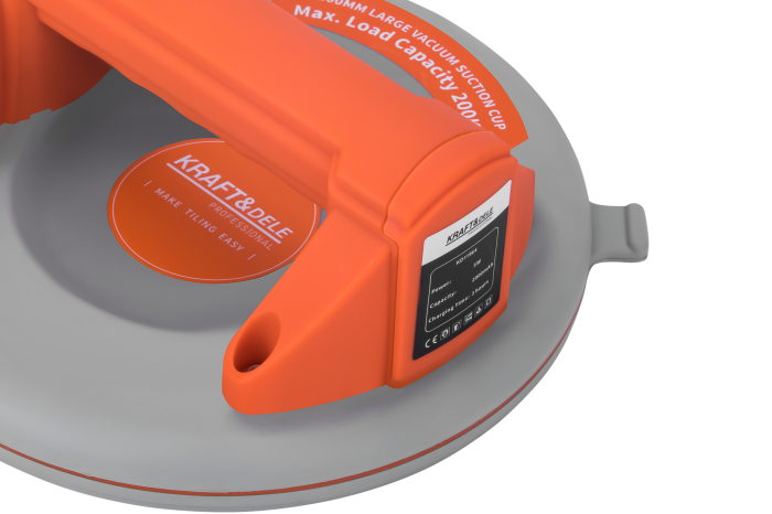 Ventuza vibranta electrica pe baterie 7.4V 2Ah 200Kg 200mm vibrator aliliere nivelare placi (KD11964) [13]