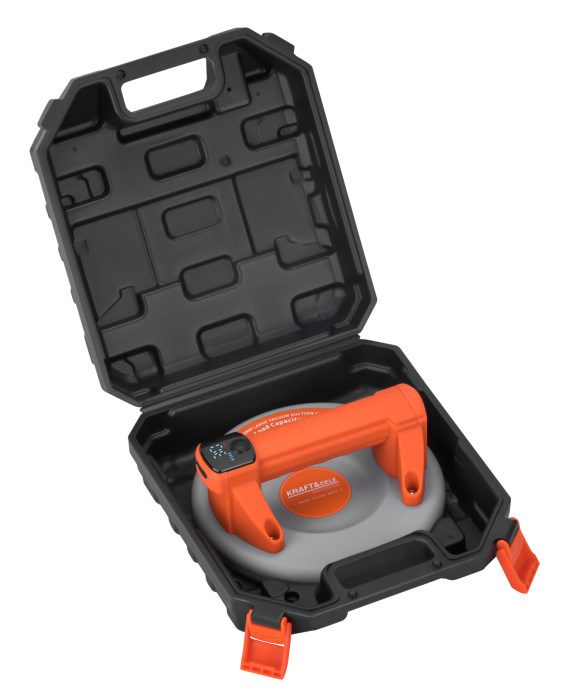 Ventuza vibranta electrica pe baterie 7.4V 2Ah 200Kg 200mm vibrator aliliere nivelare placi (KD11964) [4]