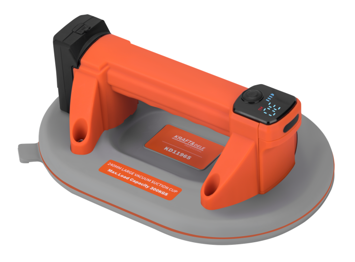 Ventuza vibranta electrica pe baterie 7.4V 3Ah 300Kg 240mm vibrator aliliere nivelare placi (KD11965) [8]