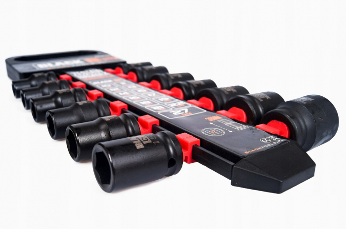 Set trusa chei tubulare impact 1/2 13 piese 10-27mm intarite, pistol impact (13303) [3]